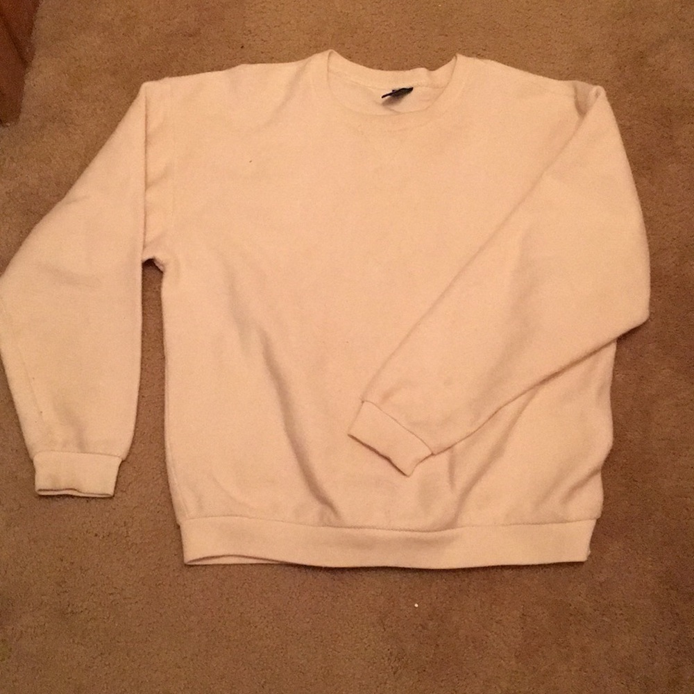 Lands’ End textured sweatshirt